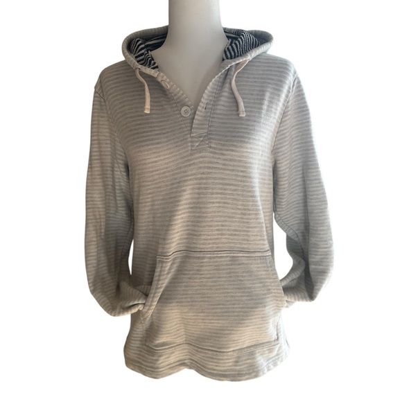 Marine Layer Tops - Marine layer hoodie womens SZ small grunge casual comfy blue white coastal relax